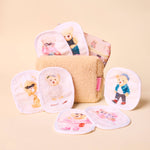 Load image into Gallery viewer, Teddy Bear 7-Day Gift Set &amp; Plush Cosmetic Bag
