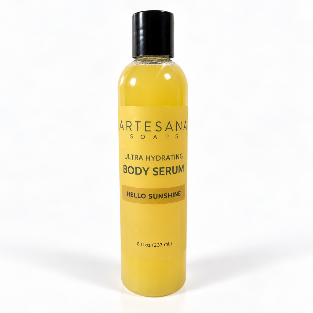 Hello Sunshine Ultra Hydrating Body Serum by Artesana Soaps