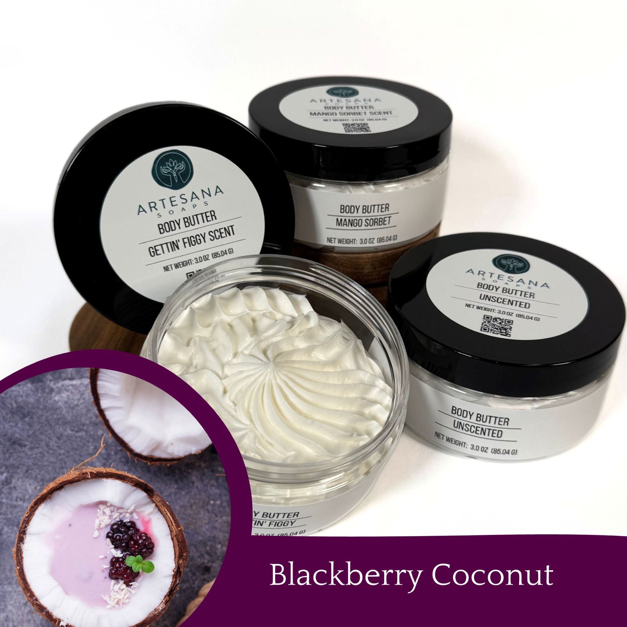 Blackberry Coconut Body Butter