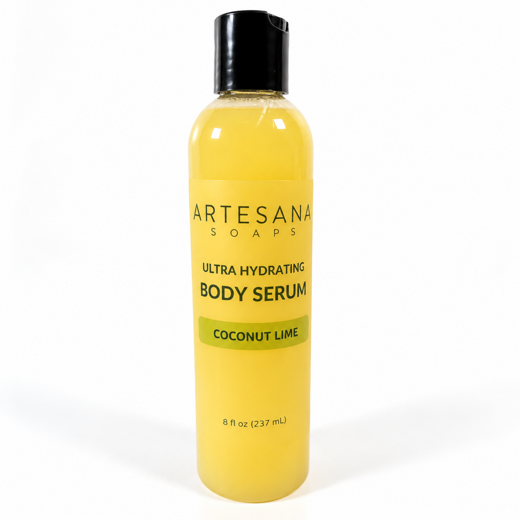 Coconut Lime Ultra Hydrating Body Serum by Artesana Soaps