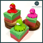Load image into Gallery viewer, Fruit Splash Soap Bar w/ Toys
