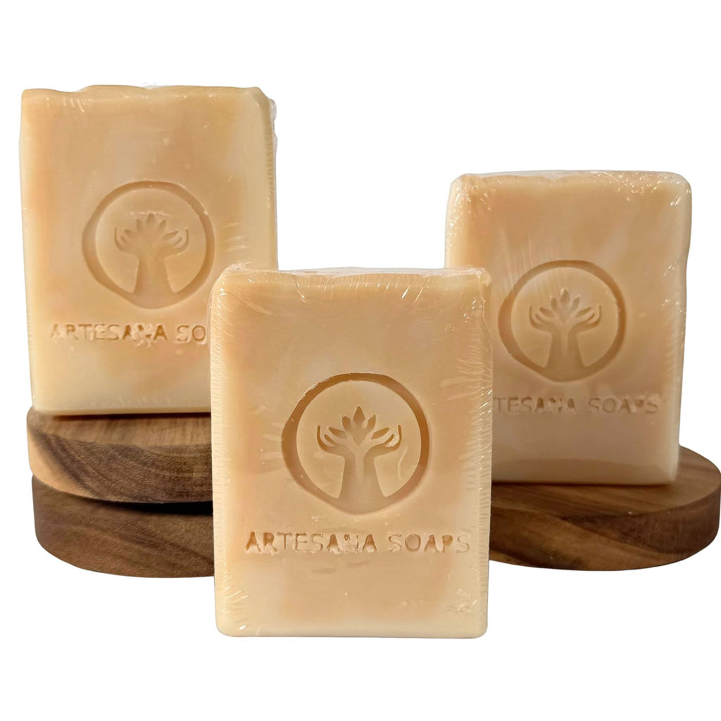Honeyed Apple Bourbon handmade soap bar by Artesana Soaps.