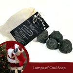 Load image into Gallery viewer, Lumps of Coal Soap - 3.5 oz  Bag
