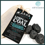 Load image into Gallery viewer, Lumps of Coal soap funny Christmas gift and stocking stuffer
