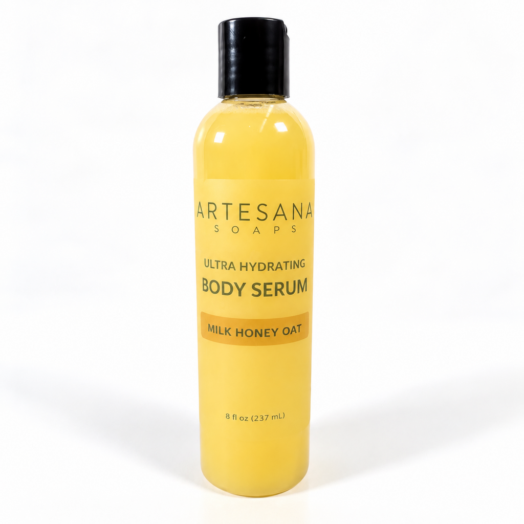 Milk Honey Oat Ultra Hydrating Body Serum by Artesana Soaps