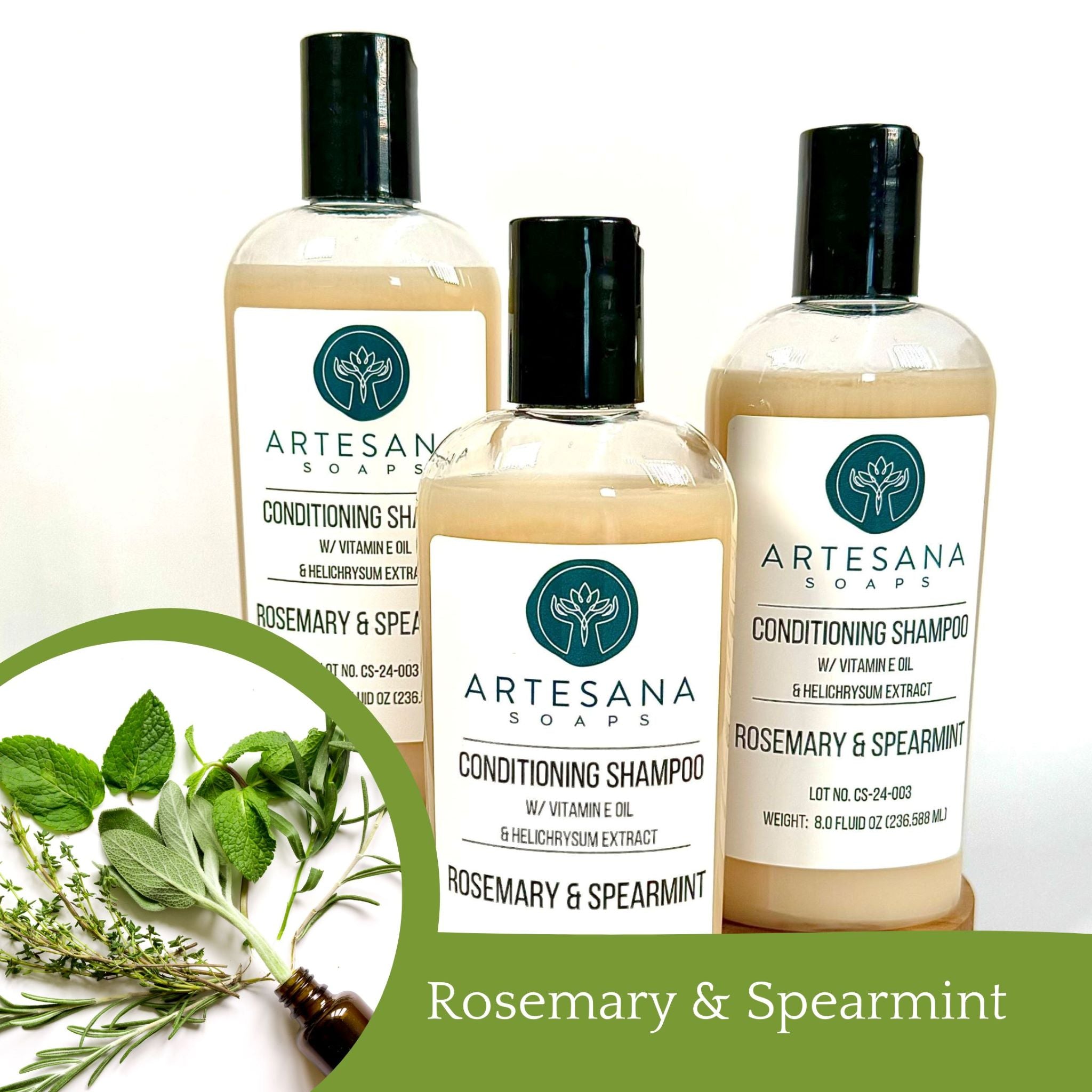 Conditioning Shampoo - Rosemary & Spearmint