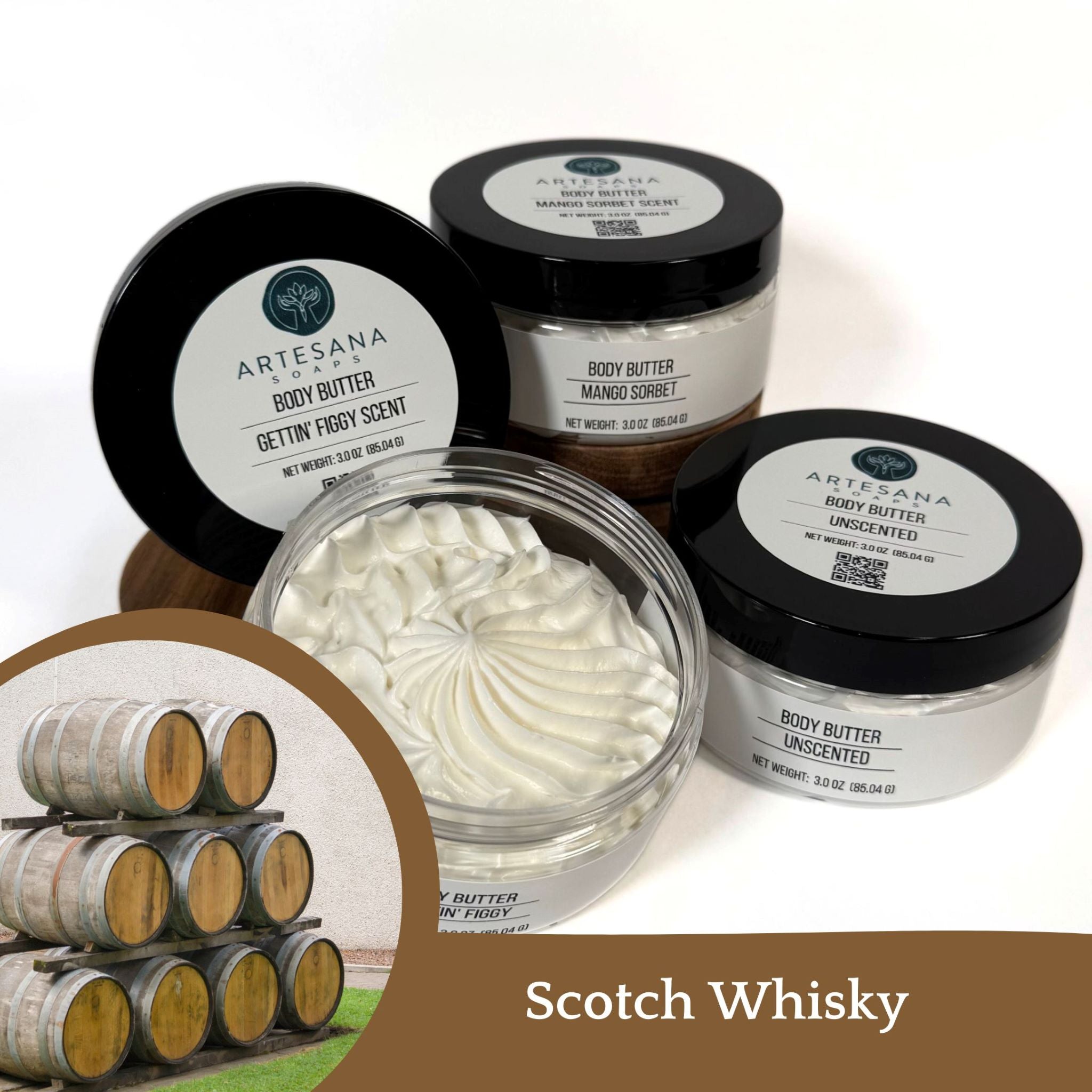 Scotch Whisky Body Butter Mini - 1.5 oz