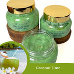 Load image into Gallery viewer, Silky Body Scrub - Coconut Lime Scent
