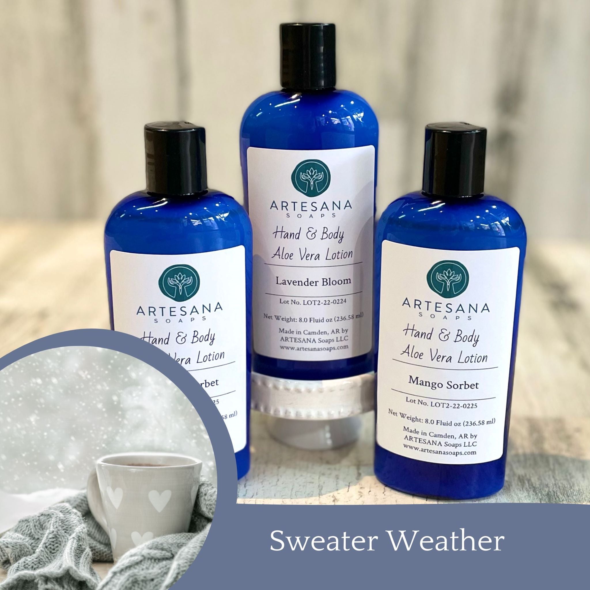 Sweater Weather Hand &Aloe Vera Lotion