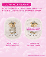 Load image into Gallery viewer, Teddy Bear 7-Day Gift Set &amp; Plush Cosmetic Bag
