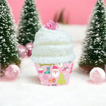 Load image into Gallery viewer, Christmas Cozy Cupcake Socks with Scrunchie
