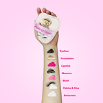 Load image into Gallery viewer, Teddy Bear 7-Day Gift Set &amp; Plush Cosmetic Bag
