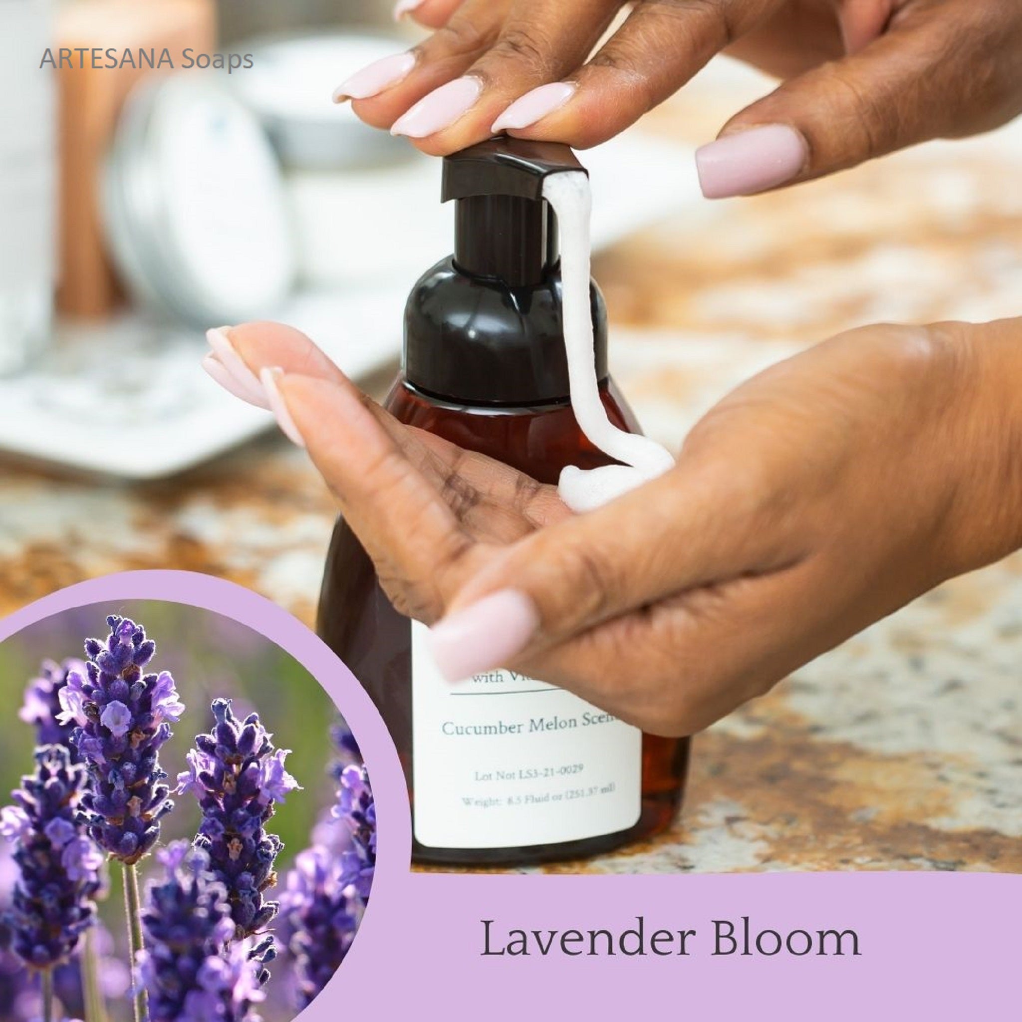 Lavender Bloom Foaming Hand Soap