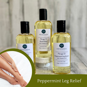 Leg Relief Massage Oil